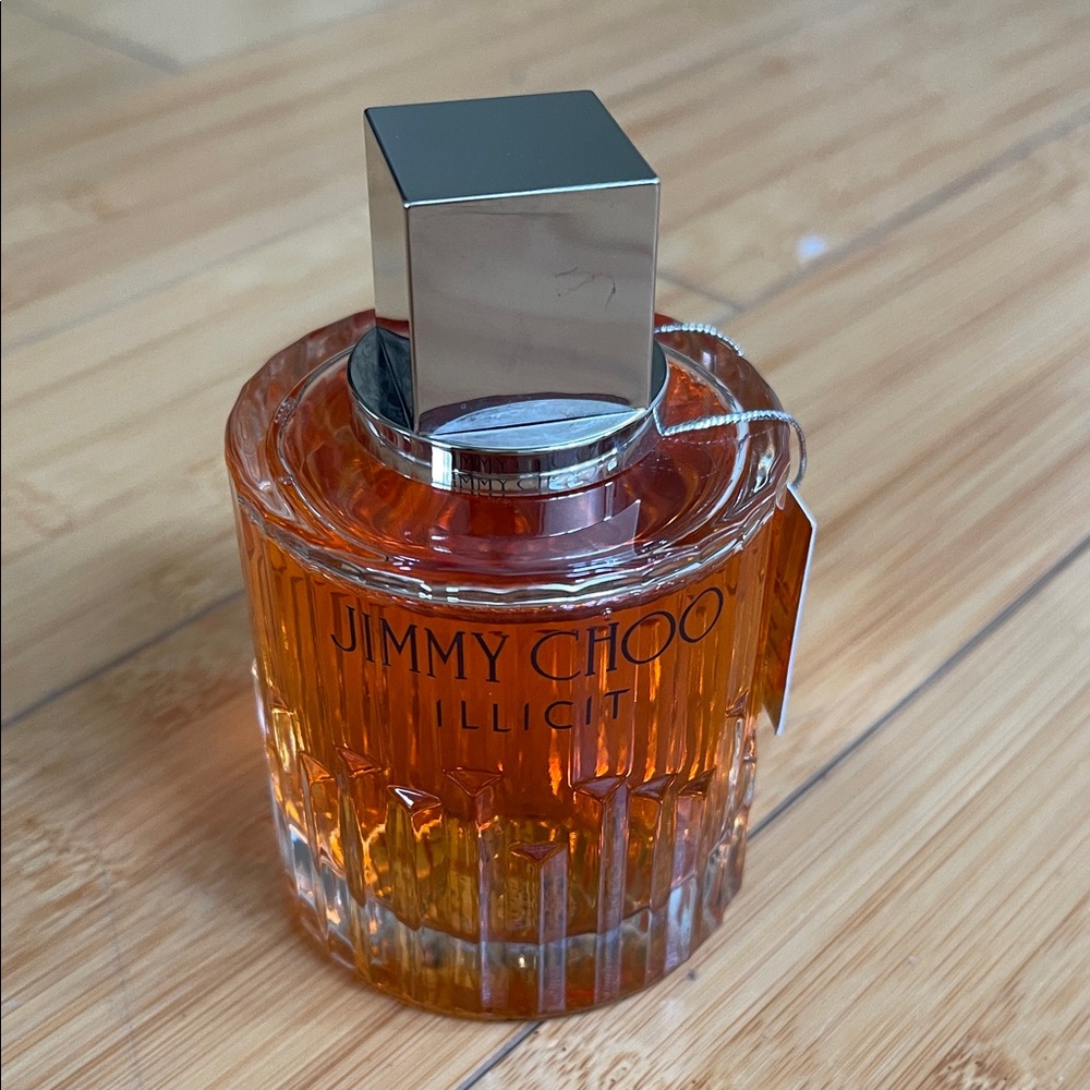 Women Spray Perfume Jimmy Choo Illicit Amber 3.3OZ Never Used Sprayed Tester